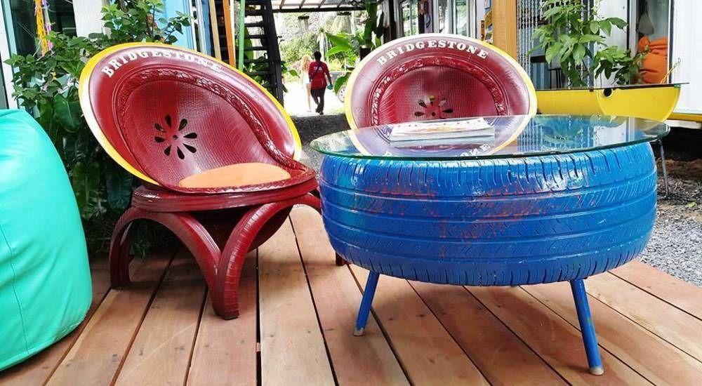 Хостел Think & Retro Cafe Lipa Noi Samui Екстер'єр фото